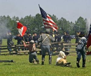 162nd BATTLE OF PLEASANT HILL RE-ENACTMENT